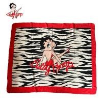 ราคา Betty boop ผ้าห่มพกพา ตกแต่งได้ เบ็ตตี้ บู๊พ (29801562401)
