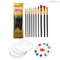 ราคา Cen 10 ชิ้น แปรงทาสี ชุด แปรงทาสีผมไนลอน แปรงทาสีสีน้ํา (27889211732)