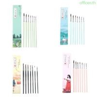 ราคา Cen Gouache ภาพวาด 7 ชิ้นแพ็คแบบพกพาอะคริลิคชี้ภาพวาดแปรง Gouache ภาพวาดแปรงศิลปินแปรงทาสี K (51700101743)