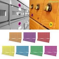 ราคา Cen 50 แผ่นสติ๊กเกอร์ตัวเลขทรงกลมสําหรับการจําแนกและฉลากองค์กร 25 มม (49500121679)