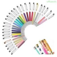 ราคา Cen 6 ชิ้นโลหะปากกาลูกลื่นปากกาลูกลื่นแบบพับเก็บได้ปากกาลงนามโลหะพร้อมคลิป (28558241534)