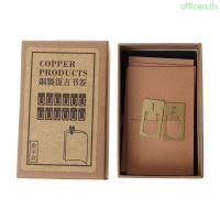 ราคา Cen 12 ชิ้นทองเหลืองที่คั่นหนังสือหมายเลขโลหะ Index Clamp Line Book Marker เครื่องเขียน Schoo (27818143002)