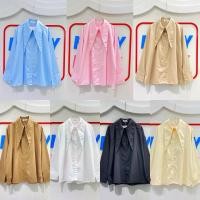 ราคา cotton shirt เสื้อเชิ้ตแขนยาว ปกแหลม สีพื้น ใส่เที่ยว ทำงาน (28786811380)