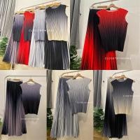 ราคา ชุดเซ็ตอัดพลีท เซ็ตอัดพลีทไล่สี poem style ชุดไล่สี อัดพลีทไฮโซ ชุดอัดพลีทงานคุณภาพ (18302743500)