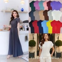 ราคา เสื้ออัดพลีท แขนล้ำ ฟรีไซร์ ผ้าใส่สบายอัดพลีทแน่น เป็นทรงสวย (56050695718)