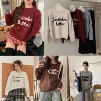 ราคา เสื้อกันหนาว somewhere butter แขนยาว sweater สไตล์เกาหลี (50701127443)