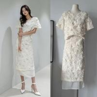 ราคา Blossom 3D set ชุดเซ็ตผ้าชีฟองลายผ้าดอกไม้ งาน3D มีเย็บซับในอย่างดี งานสไตล์เกาหลี (44102137378)