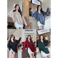 ราคา VELO OVERSIZE TOP เสื้อคอวีตัวใหญ่ ผ้านิ่ม ใส่สบาย (43505916176)
