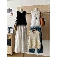 ราคา เสื้อกล้ามถัก สไตล์โบฮีเมียน แต่งเส้นๆ (42102193914)