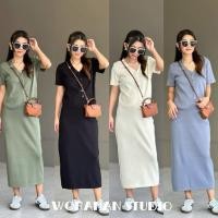 ราคา ชุดเซ็ตไหมพรม ชุดเซท2 ชิ้น งานเสื้อไหมพรมแขนสั้นคอกลม (41462634616)