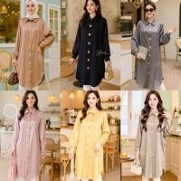 ราคา Satin premium Dress shirt mini dress เดรสเชิ้ตคอปกแขนยาว ผ้าซาติน (41370535638)