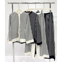 ราคา Set 2 ชิ้น ชุดเซตเชิ้ตแขนยาว กางเกงขายาว ลายริ้ว (40770472065)