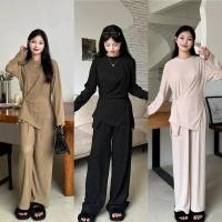 ราคา set 2 ชิ้นชุดเซทเเขนยาว กางเกงขายาว (28162524091)