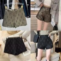 ราคา กางเกงเอวสูง พิมพ์ลายแบบแบรนด์ ดูแพง (27208629038)