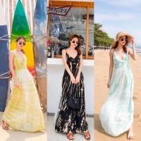 ราคา เดรสมัดย้อม ใส่ไปทะเล ผ้าบางเบาใส่สบาย (15785406568)