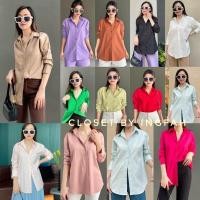 ราคา linen shirt เสื้อเชิ้ตลินิน คอปกแขนยาว (29208652972)