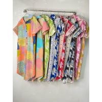 ราคา เดรสปกเชิ้ตทรง oversize ผ้าไหมอิตาลี พิมพ์กราฟิก ลายช้าง (28177110019)