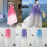 ราคา sunshine dress เดรสอัดพลีทพลีทไล่สี ใส่ไปทะเล (7469117214)