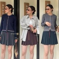 ราคา กระโปรงพลีทสั้นเอวเชือก มีซับใน (27115132893)