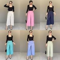 ราคา Linen pant กางเกงลินินขายาว 7 ส่วน (28515146300)