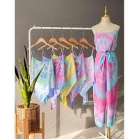 ราคา เสื้อมัดย้อม สายเดี่ยวมัดย้อม ลายมัดย้อม เสื้อใส่ไปทะเล ขายถูกมากๆ สีสวยมาก (6352128788)