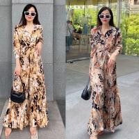 ราคา Zayda jumpsuit style ชุดจั๊มสูททรงสวย ทรงคอปกอัดพลีท (23642185735)