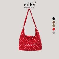 ราคา กระเป๋าขนาดใหญ่พิมพ์ลายเสือดาวและจุด จากแบรนด์ FILKS ออกแบบสไตล์เกาหลี สีแดงสดใสพร้อมโบว์ตกแต่ง สำหรับสะพายข้างหรือคาดเอว T4437 (51701327298)