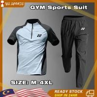 ราคา YONEX เสื้อยืดแขนสั้นและกางเกงขายาวสำหรับออกกำลังกาย ออกแบบเพื่อการฝึกฝน แห้งไว ระบายอากาศได้ดี เหมาะสำหรับการขี่จักรยานและการใช้งานในยิม (51600869078)