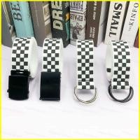 ราคา เข็มขัดหนังลายสก๊อตสีดำและขาว หัวเข็มขัดสแควร์ ใส่ได้ทั้งผู้ชายและผู้หญิง (46851329763)