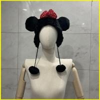 ราคา หมวกคอสเพลย์ Disney Minnie Mickey Mouse แบบนุ่ม สไตล์ฤดูหนาว พร้อมใช้สำหรับของขวัญและงานปาร์ตี้ Halloween (42226357502)