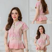 ราคา เสื้อพื้นเมืองคอจีน จีบชายระบาย (23264688663)