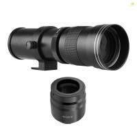 ราคา กล้อง MF Super Telephoto ซูมเลนส์ F 8 3 16 420 800 มม T2 Mount พร้อม RF Mount อะแดปเตอร์แหวน 1 4 ด้ายสําหรับ Canon EOS R R3 R5 R5C R6 RP RF Mount กล้อง (43200805222)