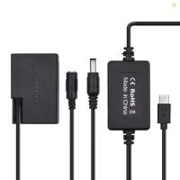 ราคา PD USB Type C สาย DR E18 Dummy แบตเตอรี่ DC Coupler LP E17 สําหรับ Canon 750D 760D T6S 77D 800D 200D Rebel SL2 (43150805500)