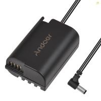 ราคา Andoer DMW DCC17 Dummy แบตเตอรี่ DC ชายเชื่อมต่อตรงสาย DC ถึง DMW BLK22 Dummy แบตเตอรี่ Coupler อุปกรณ์เสริมสําหรับ Panasonic LUMIX S5 DC S5K DC S5GK GH6 Cam (40400800730)