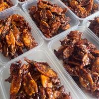 ราคา ชุดโปร กะตอยฉาบ รส 3 ขนาด 200 กรัม 3 กล่อง กะตอยฉาบ 100 กรัม ปลากรอบสมุนไพร 100 กรัม (25637585187)