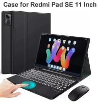 ราคา เคสสําหรับ Xiaomi Redmi Pad SE 11 นิ้วที่ถอดออกได้เคสคีย์บอร์ดบลูทูธสําหรับ Redmi Pad SE 11 (42973520469)