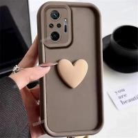 ราคา Redmi10 Note10 10pro น่ารัก 3D Love Heart เคสซิลิโคนสําหรับ Xiaomi Redmi หมายเหตุ 10 Pro 4g 5g 10s ผู้หญิงกาแฟ Matte นุ่มปกหลัง (42773513577)