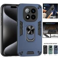 ราคา สําหรับ Xiaomi Redmi หมายเหตุ 14 Pro 5G หมายเหตุ 14 Pro Plus ป้องกันแหวนผู้ถือ Fundas Coque ทหารเกราะกันกระแทก (26592823600)