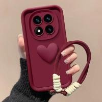 ราคา สําหรับ Redmi 15 5G A5 NOTE14PRO4G NOTE144G NOTE14 5G NOTE14PRO 5G 8 9 NOTE9PRO 5G NOTE12PROPLUS K30 Tianyan บันไดรักสร้อยข้อมือเคสโทรศัพท์ (42323766987)