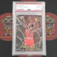 ราคา การ์ด เกรด Michael Jordan 1996 Fleer Metal Metallized PSA 8 (40173962109)