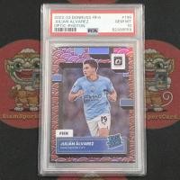 ราคา การ์ด เกรด Julian Alvarez RC 2022 Donruss Optic Rated Rookie Photon PSA 10 (40023865372)