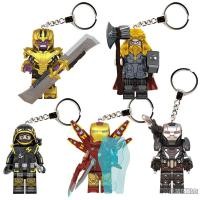 ราคา ใช้งานร่วมกับพวงกุญแจจี้ Batman Iron Man รถกระเป๋านักเรียนจี้เครื่องประดับ Minifigure Building Blocks INPO (43466906074)