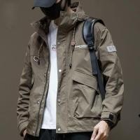 ราคา Hooded Overalls Jacket Men American Street Wear Autumn Plus Size Flight Jacket Outdoor Trendy (41175833344)
