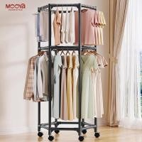 ราคา ราวตากผ้า 6เหลี่ยม ตากผ้าได้รอบเยอะๆ ราวตากผ้าหมุนได้ หมุนได้ฟลีๆ 360องศา ประกอบง่าย ถอดออกได้ (44375041248)