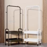 ราคา ชั้นวางของ ที่แขวนกระเป๋า ราวเเขวนเสื้อผ้า สไตล์มินิมอล ราวมินิมอล ชั้นวางโครงเหล็ก รับน้ำหนักได้เยอะ (43455632743)