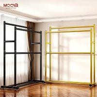 ราคา รุ่นบาร์คู่ ราวตากผ้า พร้อมชั้นวางของ150cm 50cm 180cm ราวแขวน ตากผ้าคอนโด ราวตากผ้าอเนกประสงค์ เเข็งเเรง (42525191866)