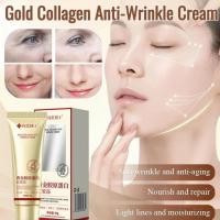 ราคา 50g Gold Collagen Face Cream Moisturizing Firming Brightening Skincare Anti Wrinkle Cream pmuisth (29264239996)