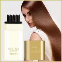 ราคา หวีย้อมผมแบบพกพา 2 ใน 1 ฝาครอบชั่วคราวหวีผมปากกาย้อมแปรงสีธรรมชาติอุปกรณ์จัดแต่งทรงผมสีเทา pomisth (56950667900)