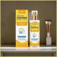ราคา Hair and Scalp Sunscreen 100ml Color Safe Scalp Sunscreen Hair UV Blocker UV Protection Non Greasy Sun Blocker pomyisth (53150103241)