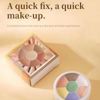 ราคา Color Correction Palette Concealer Set Cream Makeup Palette All Day Wear Contour Palette Cream Face Palette Color Correcting pmuisth (29891616516)
